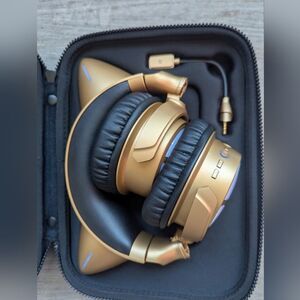 2xHOST PICK! 917 YOWU RGB Cat Ear Headphone